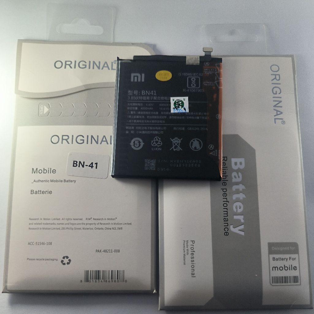 Baterai BN-41 Original quality