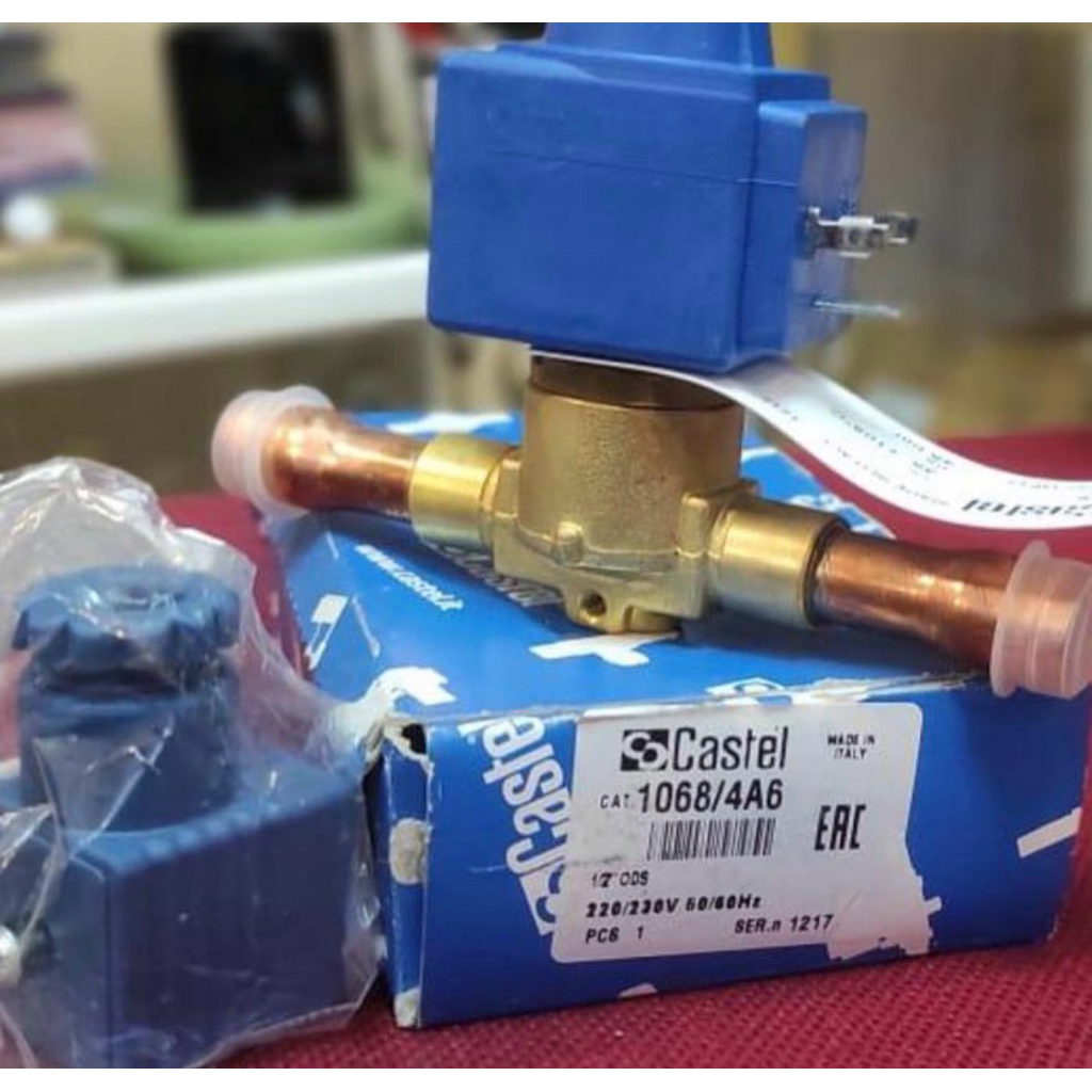 SOLENOID VALVE CASTEL 1068/4A6 | SOLENOID VALVE CASTEL 1/2” ODS
