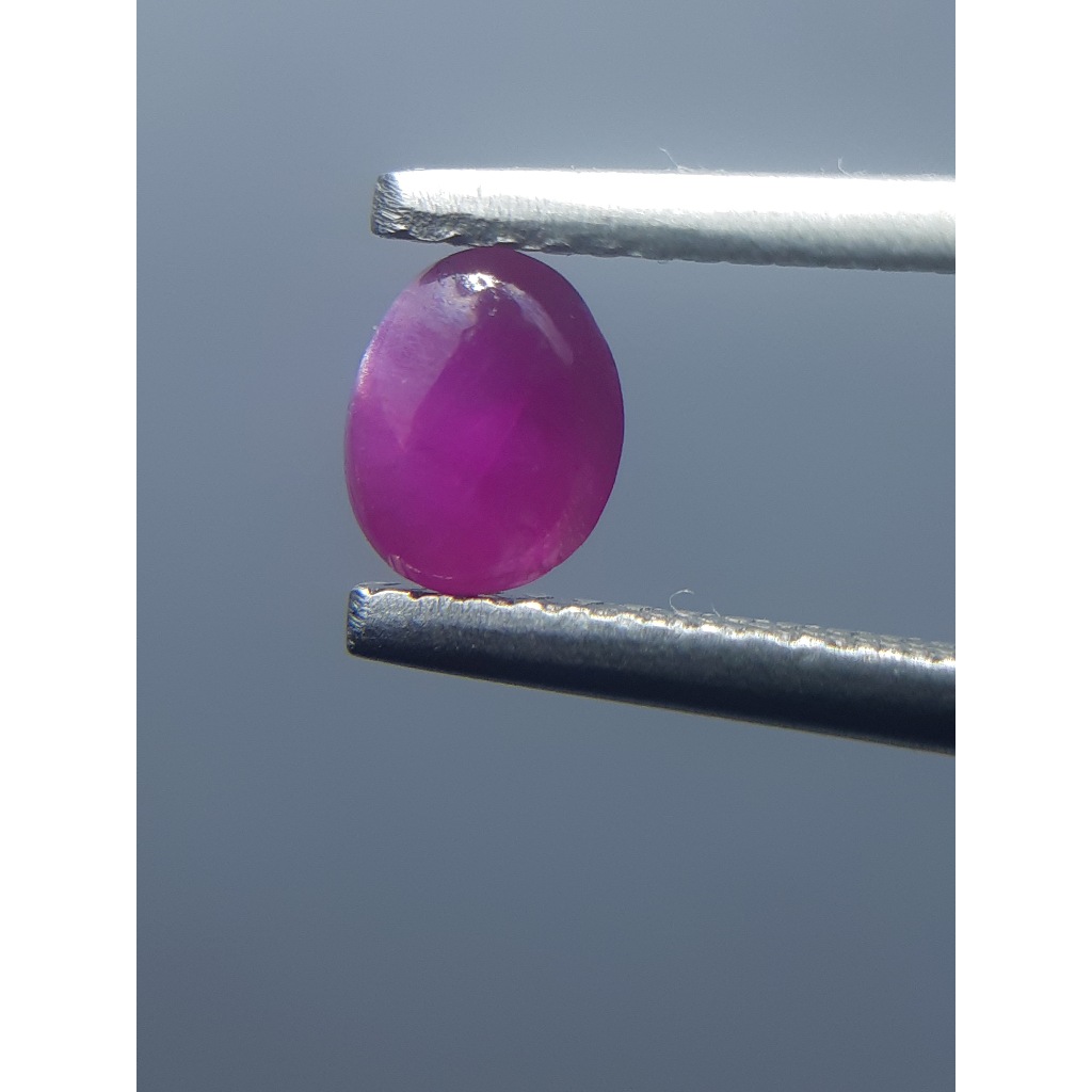 Loose stone cabochon ruby burma mirah kristal belang windusara star lawasan