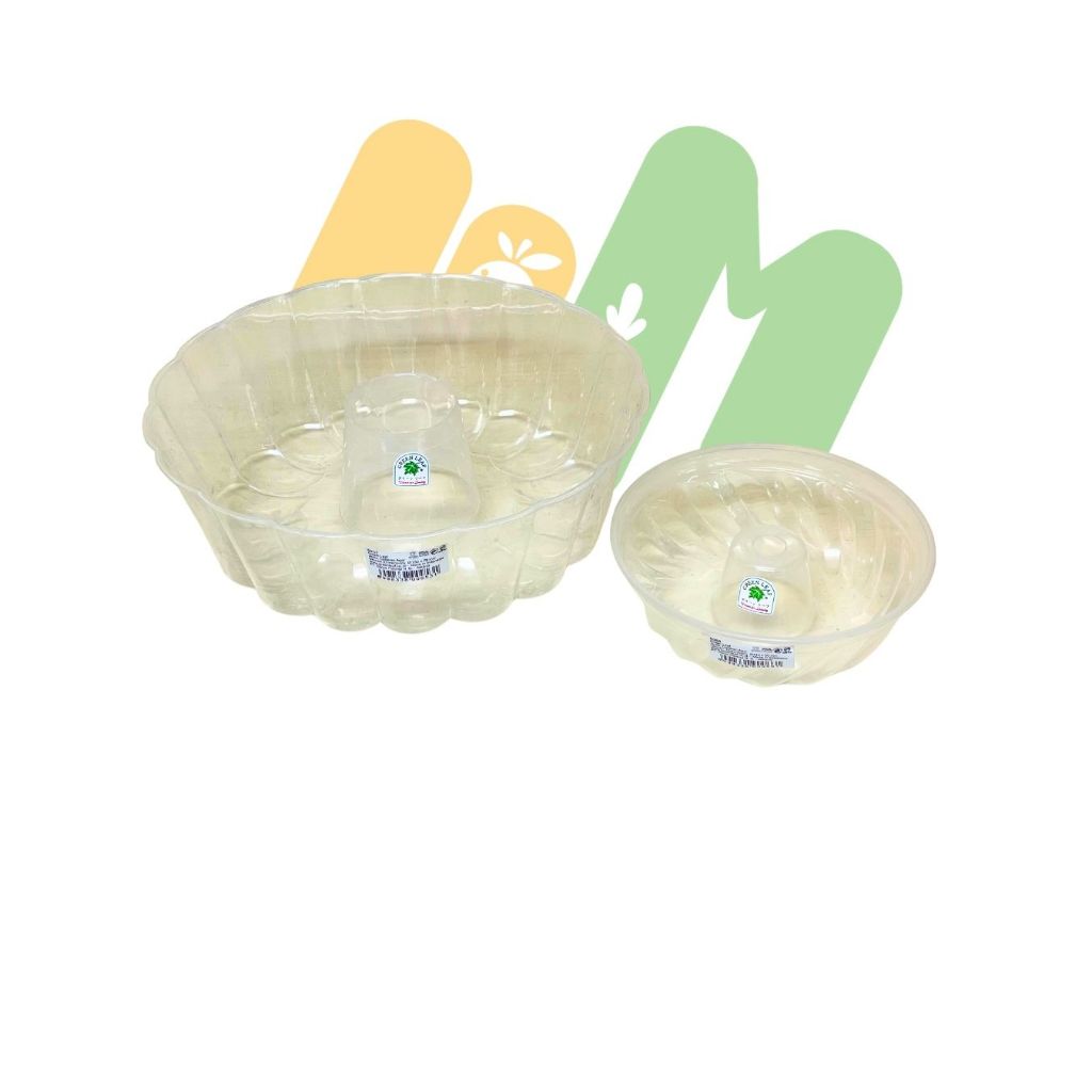 CETAKAN AGAR AGAR PLASTIK / CETAKAN PUDING KECIL & BESAR