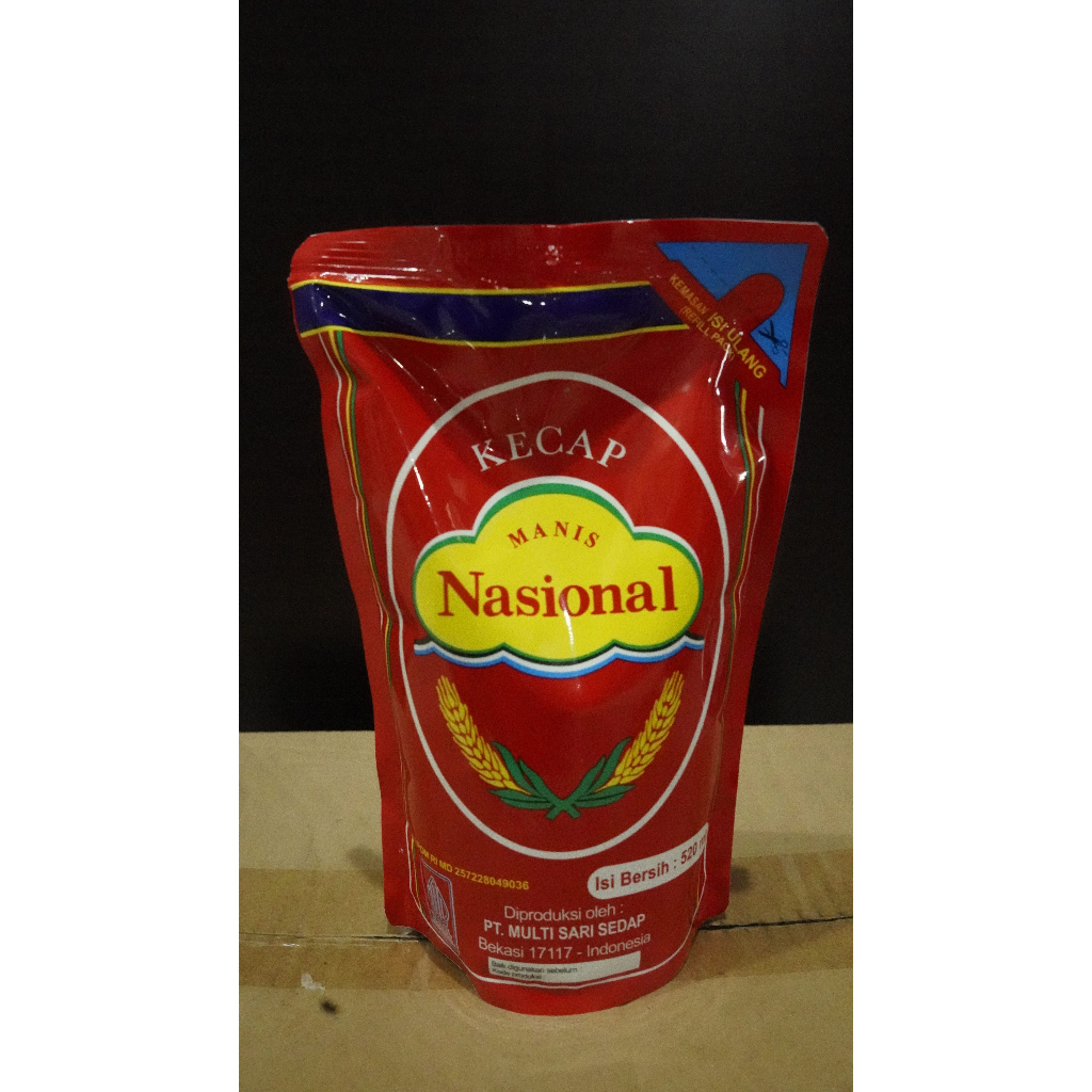 

Kecap Nasional Manis 520ml – Gurih, Manis, Nikmat untuk Semua Masakan