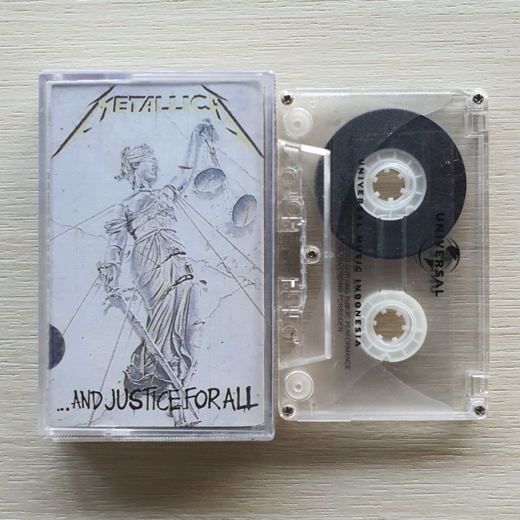 Kaset Pita Metallica - And Justice For All