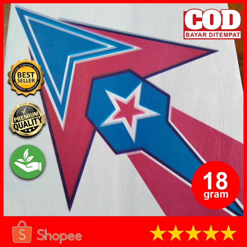 KERTAS SEMI RRT UNTUK LAYANGAN / SPESIAL MOTIF SABLON / 18 GRAM / ISI 100 LEMBAR