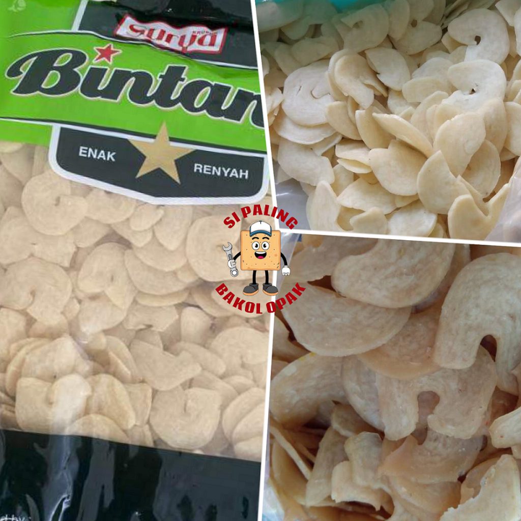 

Kerupuk Udang Mentah Enak dan Renyah Repack Siap Goreng