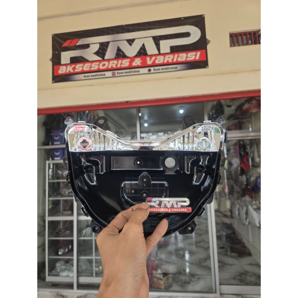 batok housing headlamp nmax old 2015 2018 batok lampu depan nmax old
