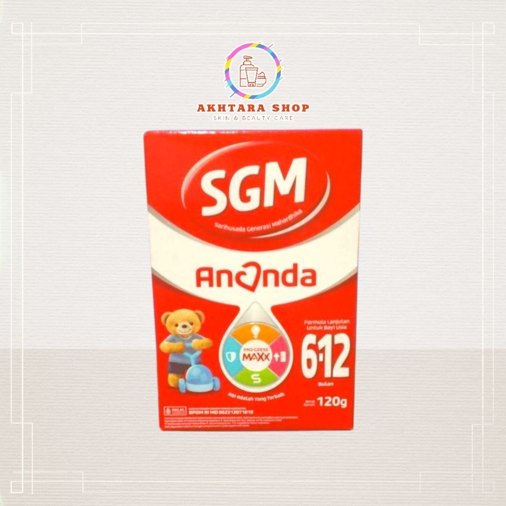 Susu Formula SGM Ananda 6-12 Bulan 120 gr