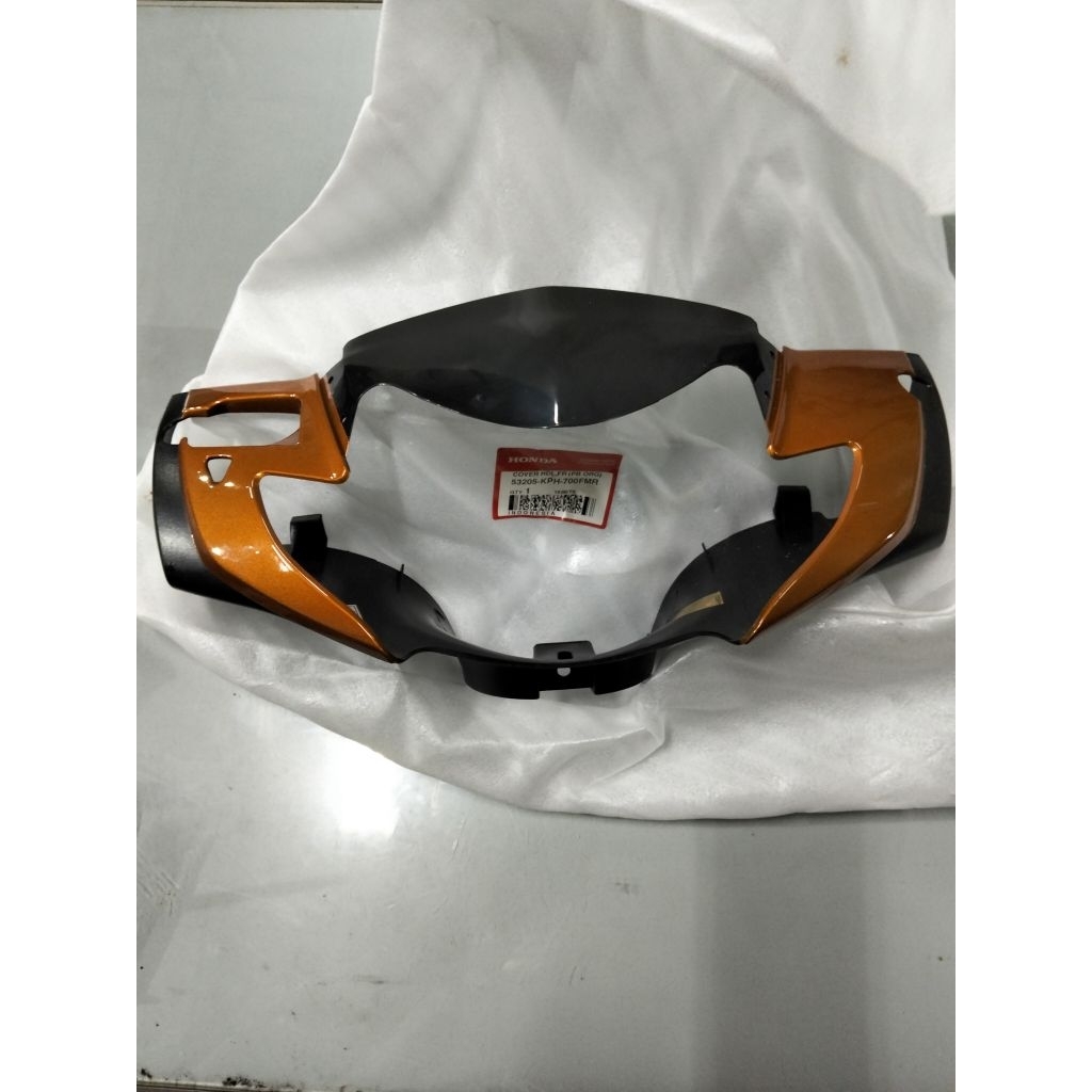 Cover handle FR atau Cover batok lampu depan untuk motor Supra x 125cc Old number part 53205KPH700FM