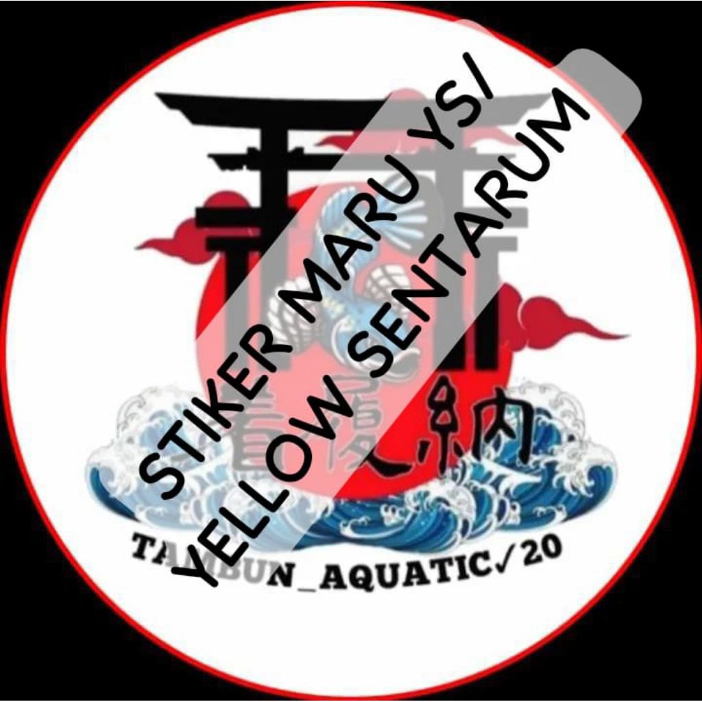 stiker misterbox maru ys 25cm mangap-mangap