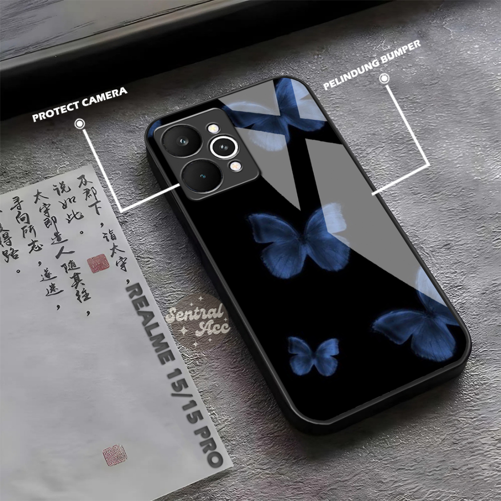 Case Kaca Realme 15/Realme 15 Pro Case Hp Untuk Realme 15/Realme 15 Pro Casing Hp Untuk Realme 15/Re