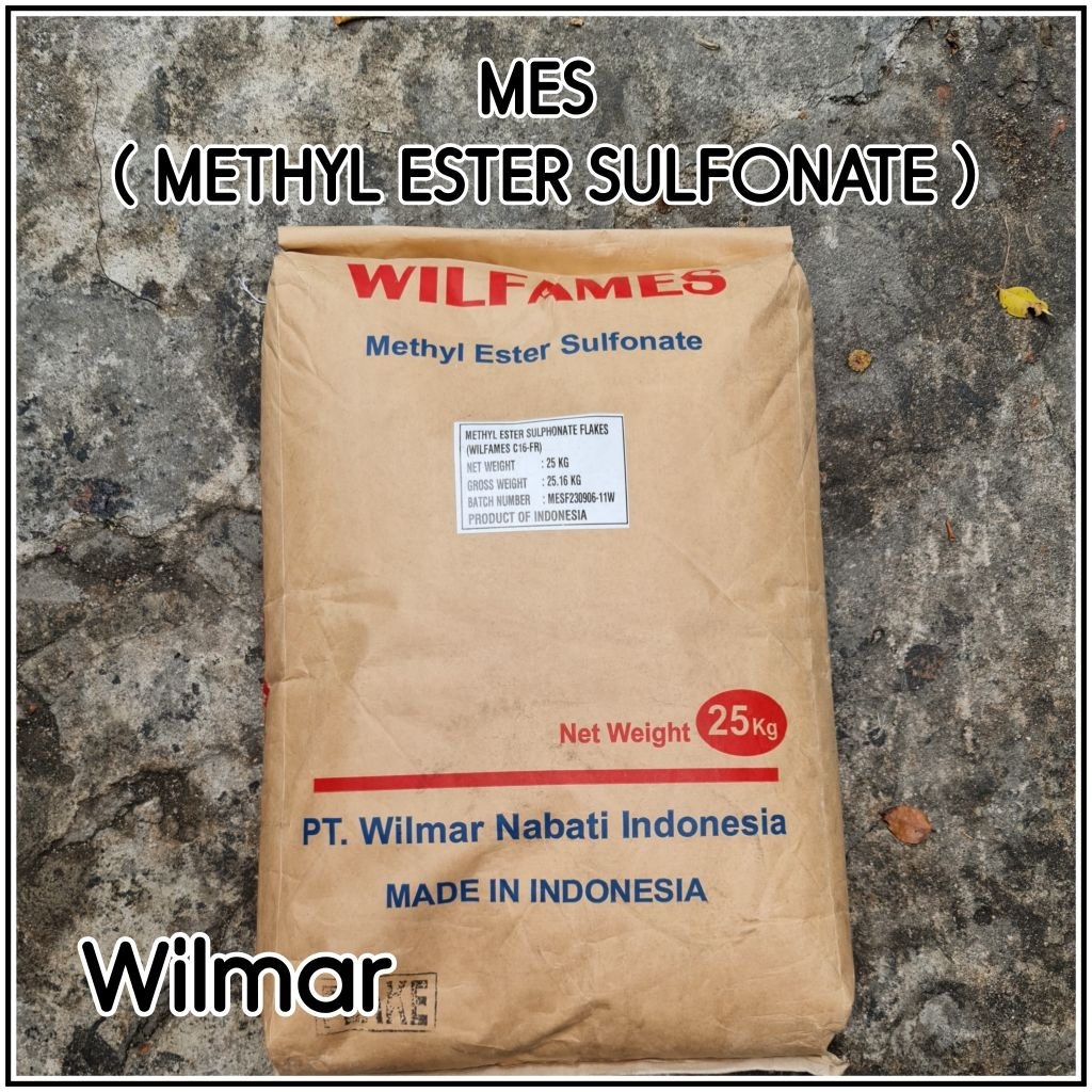 MES FLAKES 1KG ( METHYL ESTER SULFONATE ) / MES WILMAR 1KG / Bahan Detergen atau Sabun