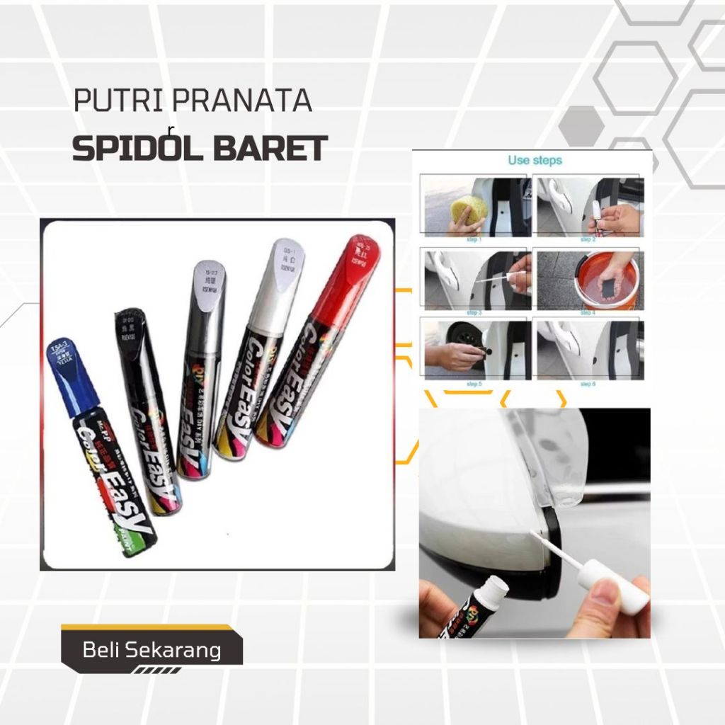 

Spidol Baret Mobil Motor Permanent Anti Air || Spidol Cat Baret Praktis Tahan Lama COD