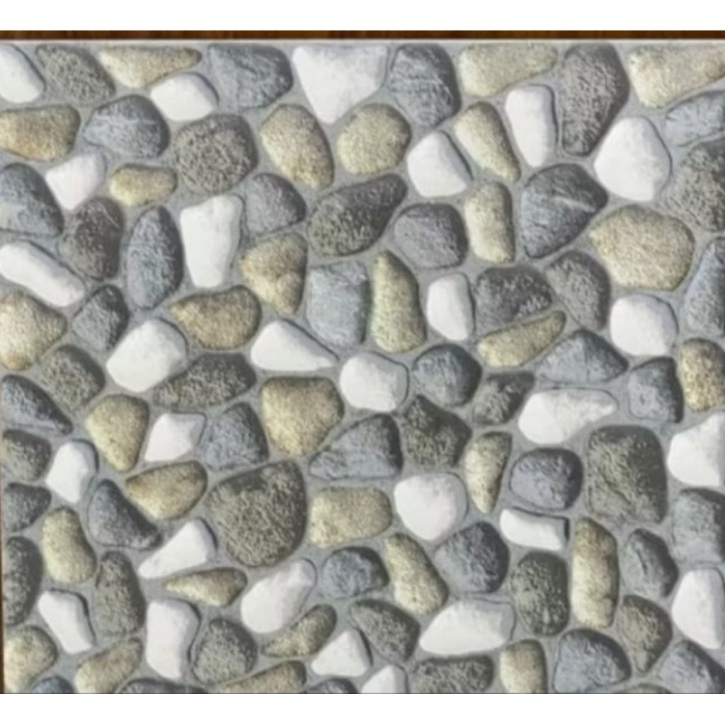 Wallpaper dinding Motif Batu