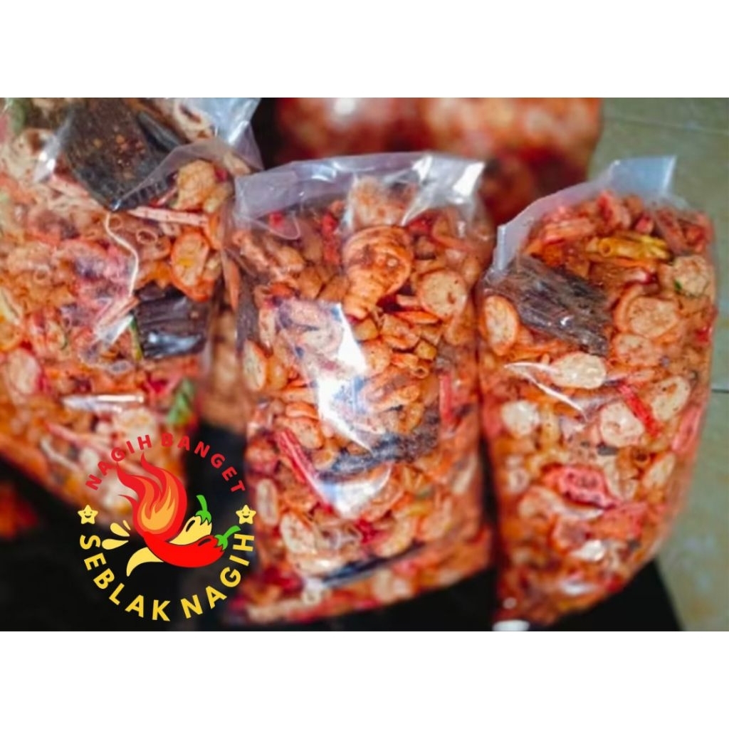 

seblak mix kerupuk seblak campur pedas daun jeruk 500g 1kg