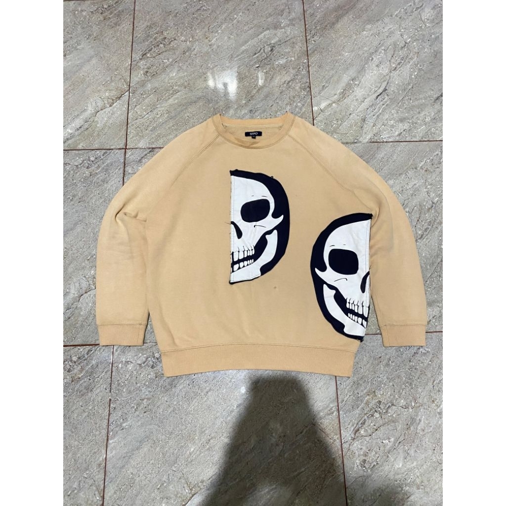 REWORKED CREWNECK SPAO SKULL MASK
