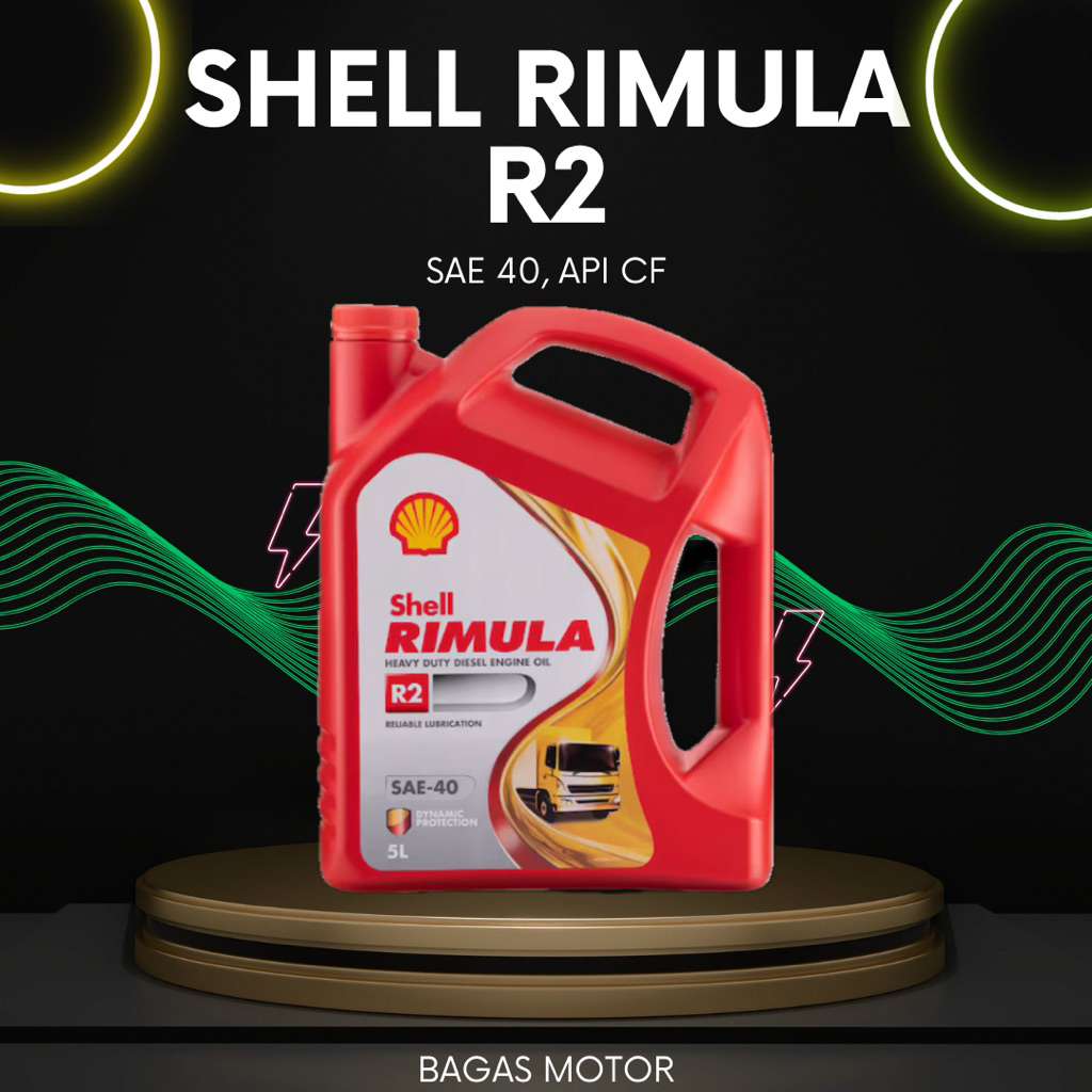 Oli Mesin Mobil Diesel Shell Rimula R2 40