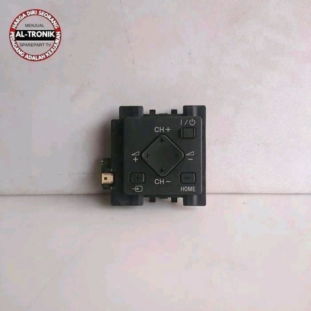 TOMBOL MANUAL CHANNEL ON OFF KEYPAD TV LED SONY BRAVIA 60 INCH MODEL KDL-60W600B KDL60W600B KDL 60W6