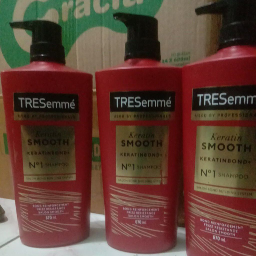 tresemme sampo 340ml/170ml/670ml