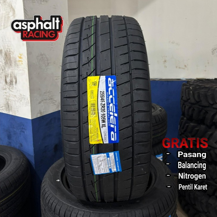 Ban Mobil Tubles 255 45 R20 Merek Accelera Iota EVT Ban Mobil R20 255/45 Murah Dan Awet