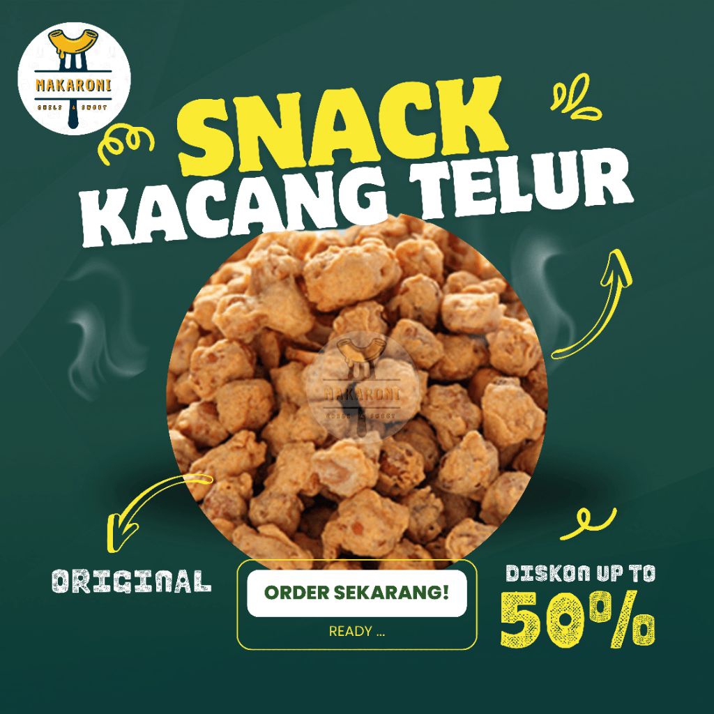 

Kacang Telur Renyah Gurih | Snack Enak Cemilan Kiloan