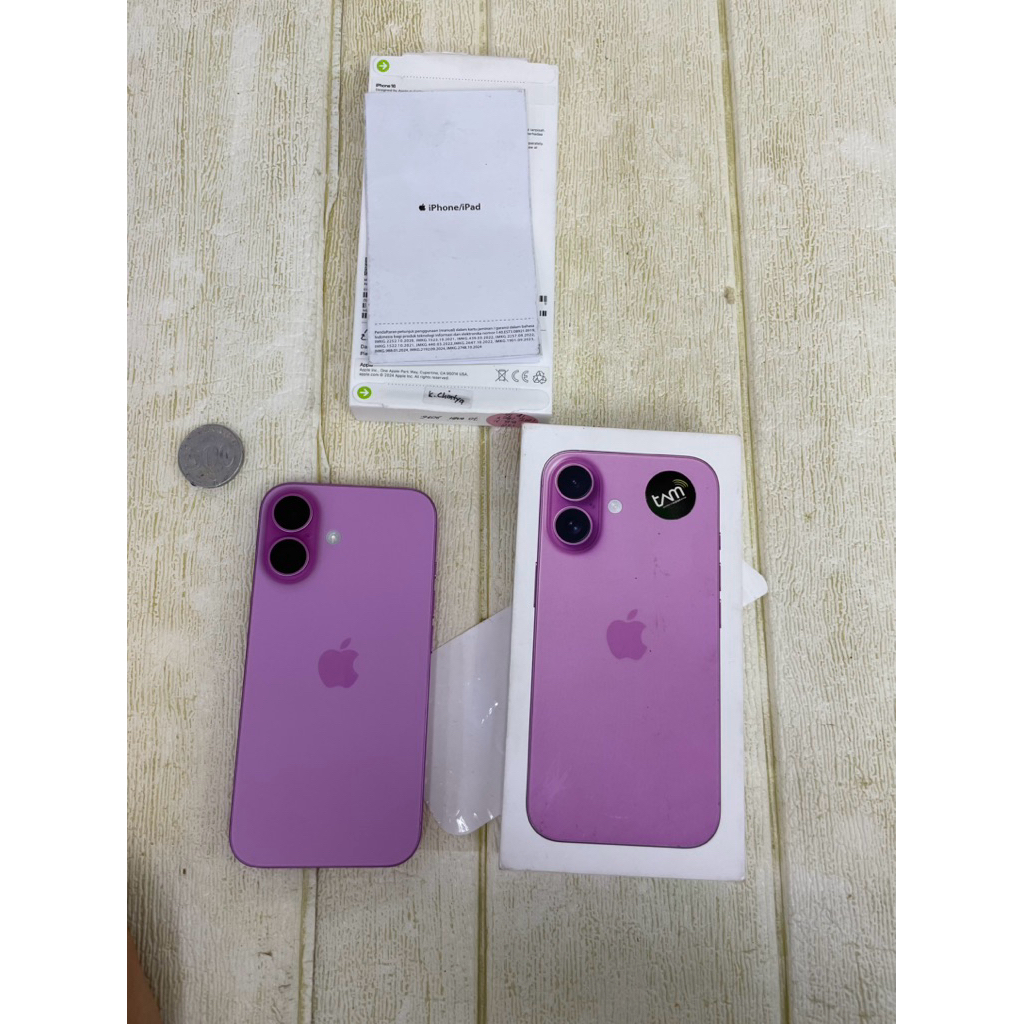 (ibox) iphone 16 128gb 128 bekas resmi ibox