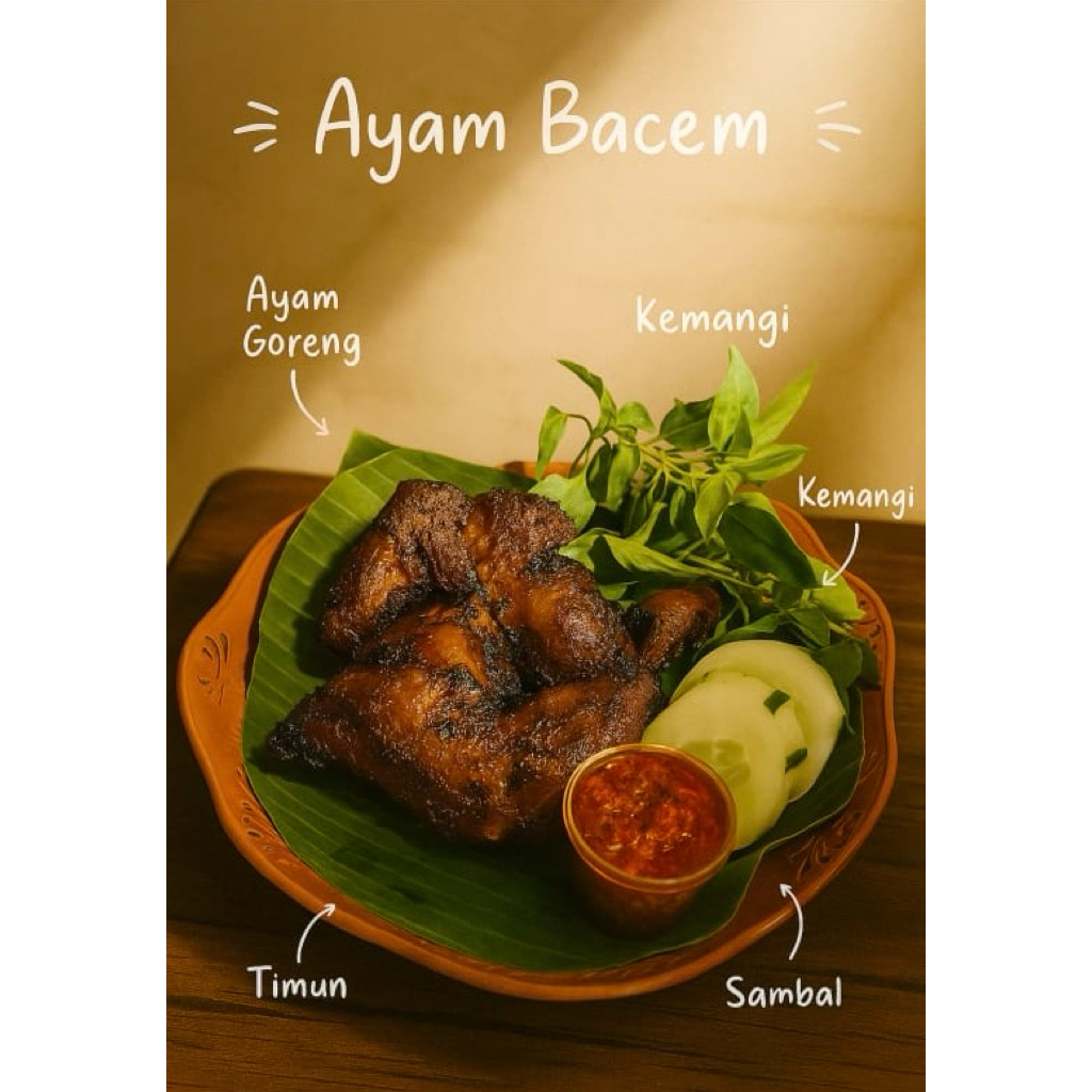 

Ayam bacem frozenfood khas Yogyakarta