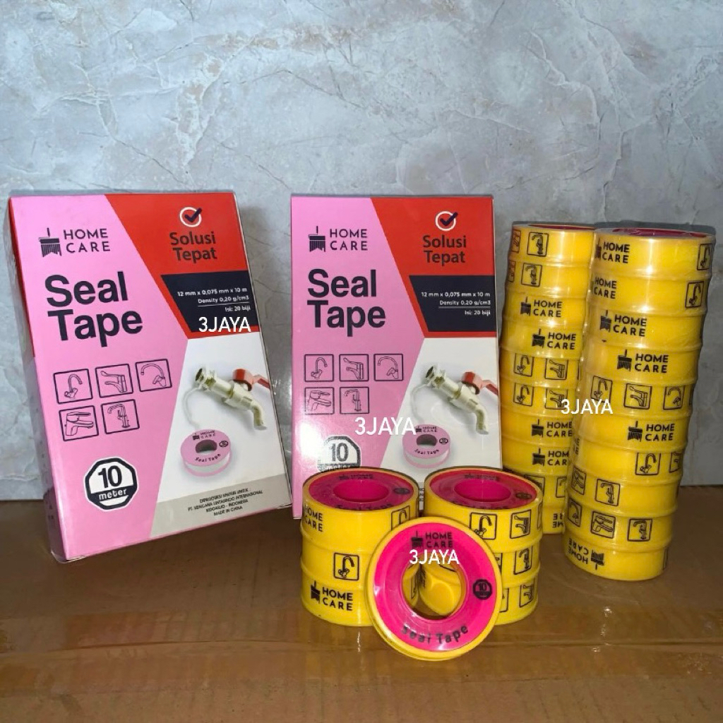 

SEAL TAPE HOMECARE ISOLASI KRAN AIR 10METER