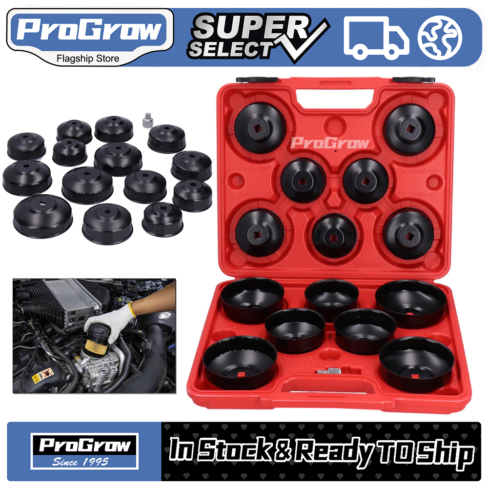 15PCS Kunci Filter Oli – Set Pembuka Filter Oli Mobil 65-100mm
