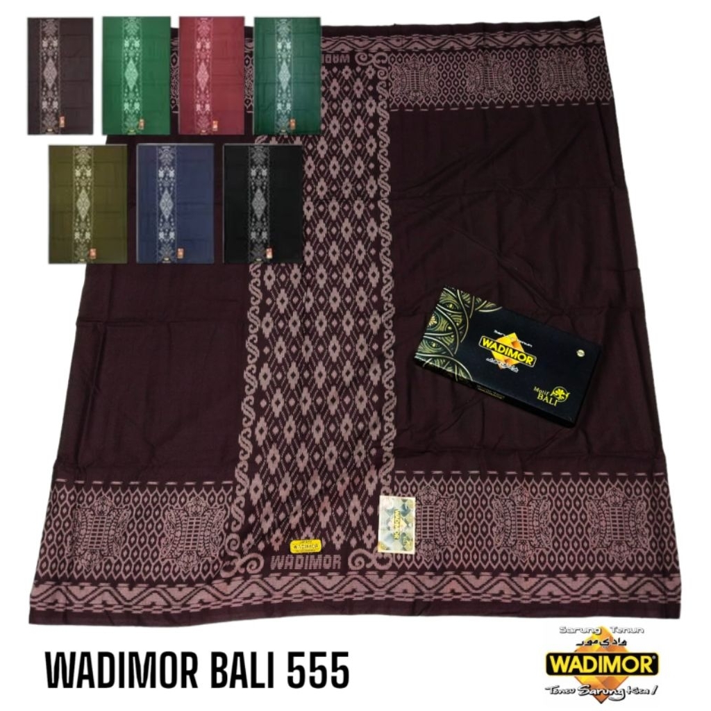 Sarung Wadimor Motif Bali 555