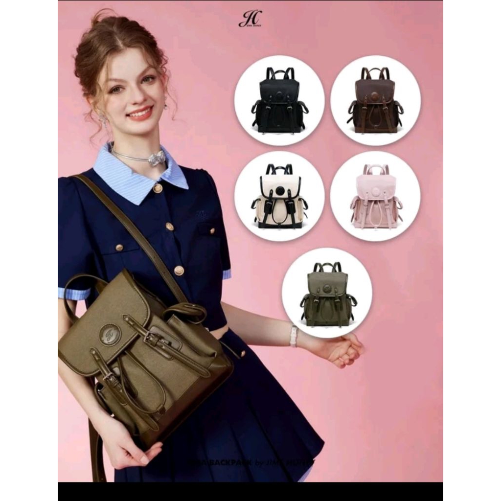 JIMS HONEY MISA BAG PACK-TAS SEKOLAH TAS HARIAN WANITA
