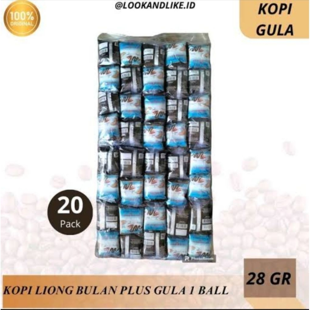 Kopi Liong Bulan (kopi + Gula)