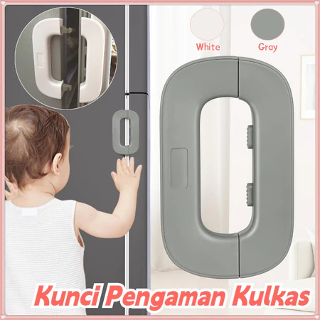 Kunci Kulkas Baby Safety Lock Kunci Pengaman Pintu Laci Lemari Pakaian Kulkas Kunci Kulkas Pintu Lac