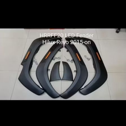over fender mobil hilux 2016-2020 +lampu led