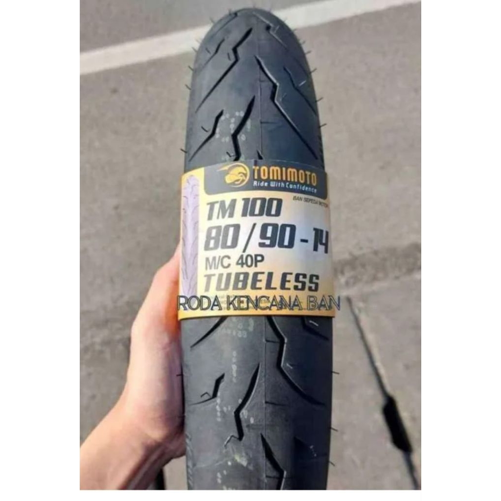 TOMIMOTO Ban Tubeless 80/90-14