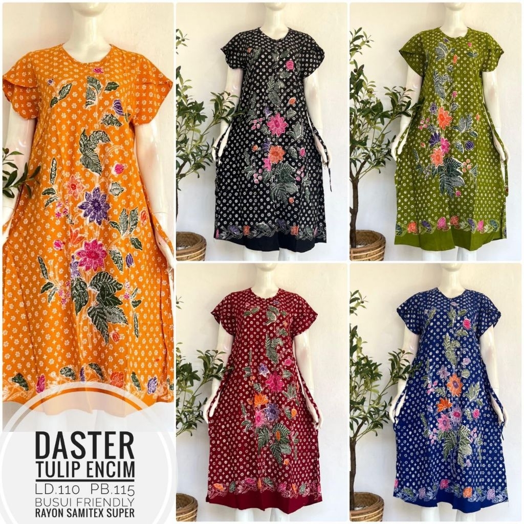 DASTER ENCIM TULIP| DASTER ENCIM PREMIUM| DASTER CAP PREMIUM| DASTER BATIK CAP PEKALONGAN