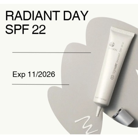 

Cream Radiant day spf 22 original exp 11/26