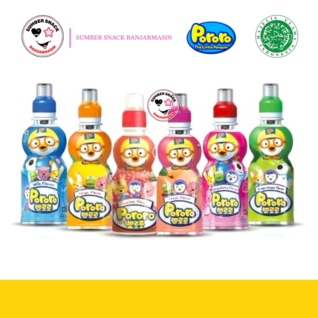 

Pororo Minuman Rasa (235ml) (5 Varian Rasa)