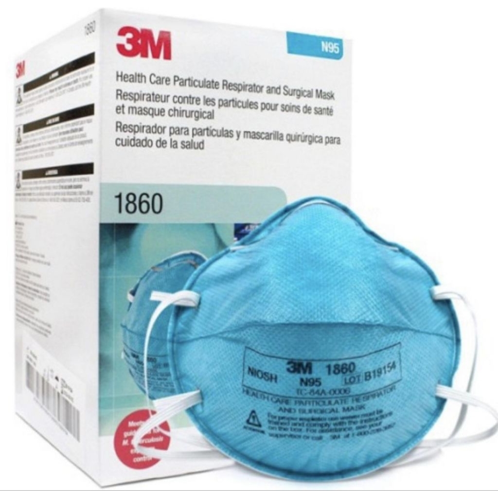 Masker N95 tipe 1860 Safety Masker
