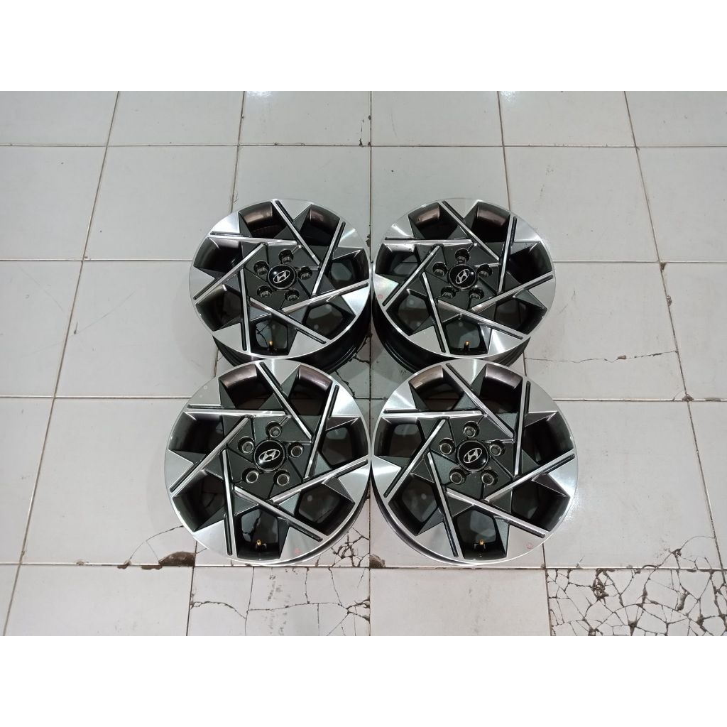 Pelek Original Copotan Mobil Hyundai Stargazer Ring 16 Pcd 5x114 PNP Granmax Apv Luxio New Carry