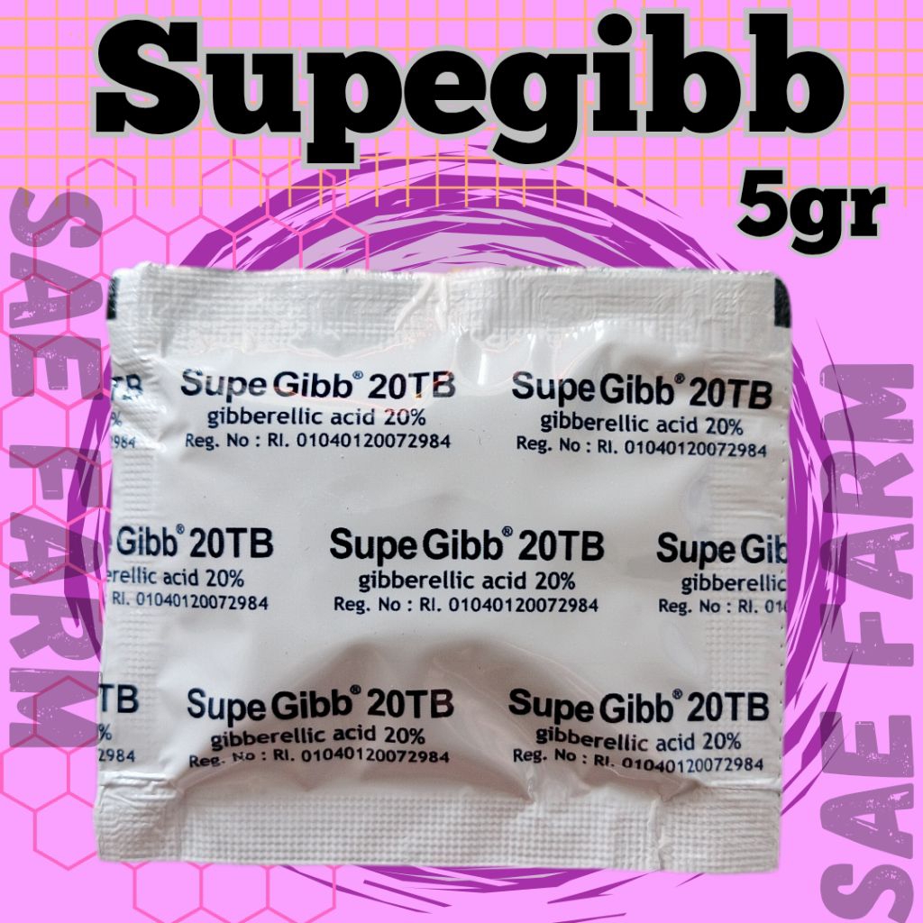 SupeGibb asam giberelat (Ga3) 20%