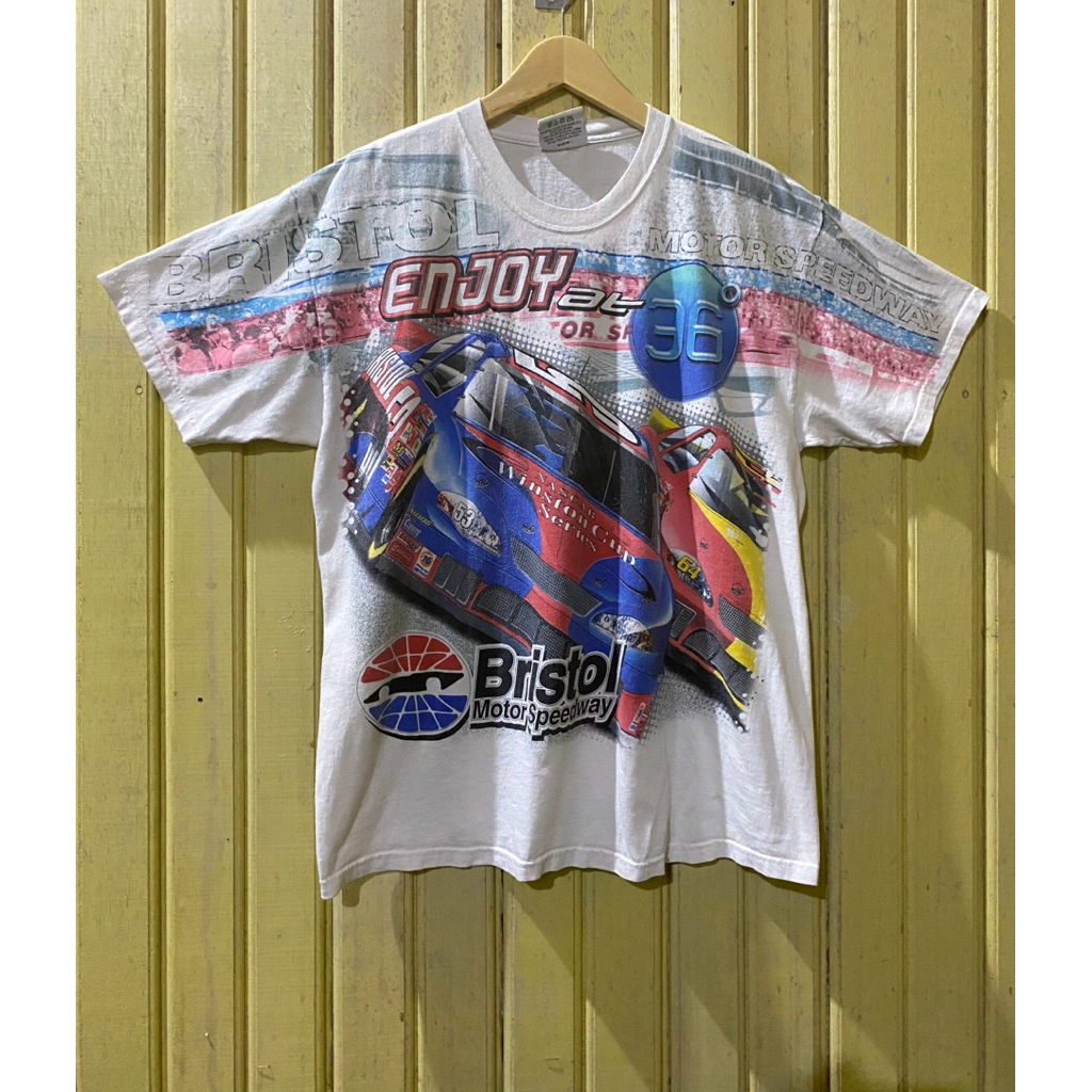 Kaos Vintage Nascar Bristol Aop Second