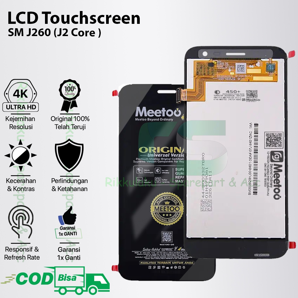 LCD Touchscreen Samsung J2 Core Original 100% Fullset