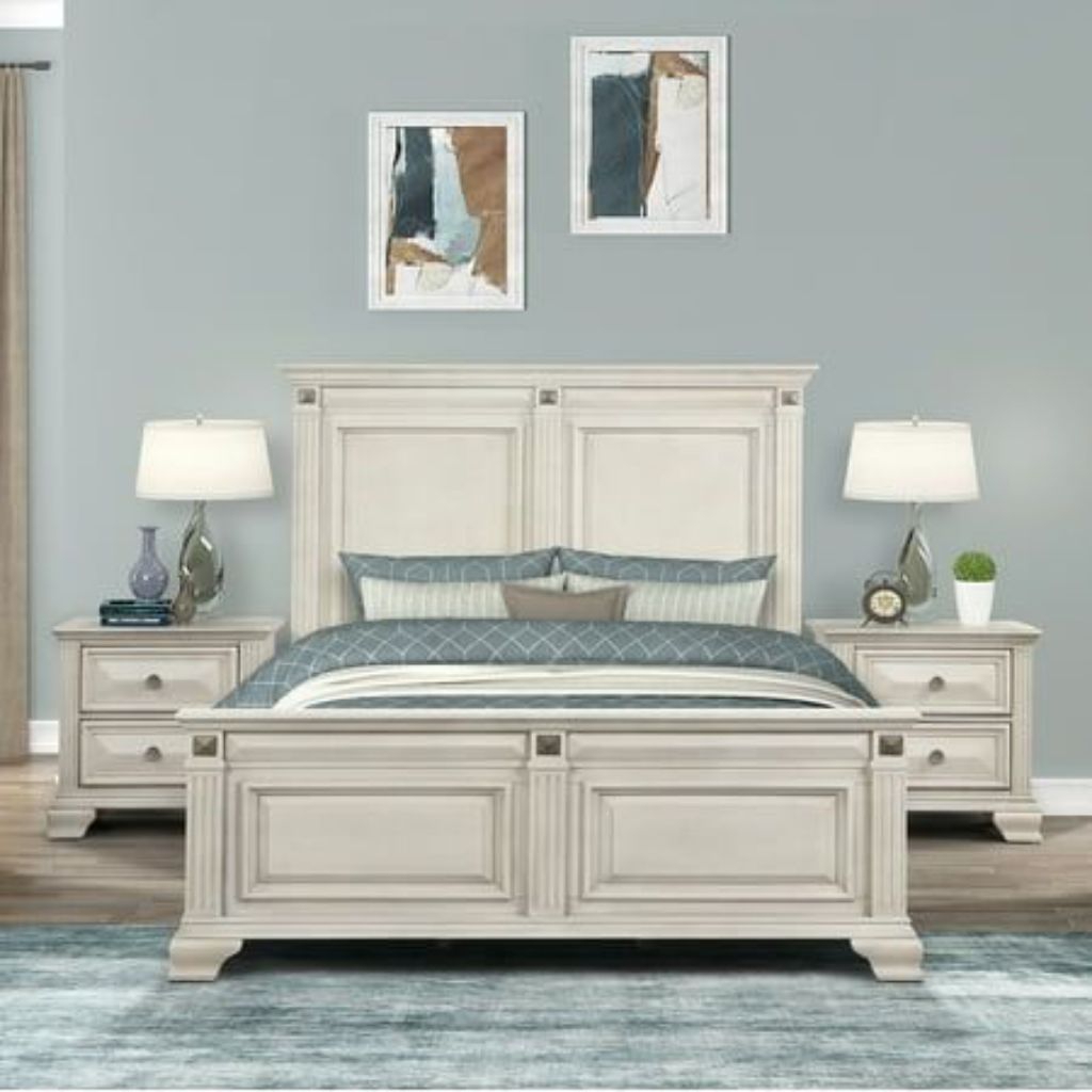 Tempat tidur kayu solid minimalis modern/dipan classic kamar tidur ukuran 160x200/rangka ranjang div