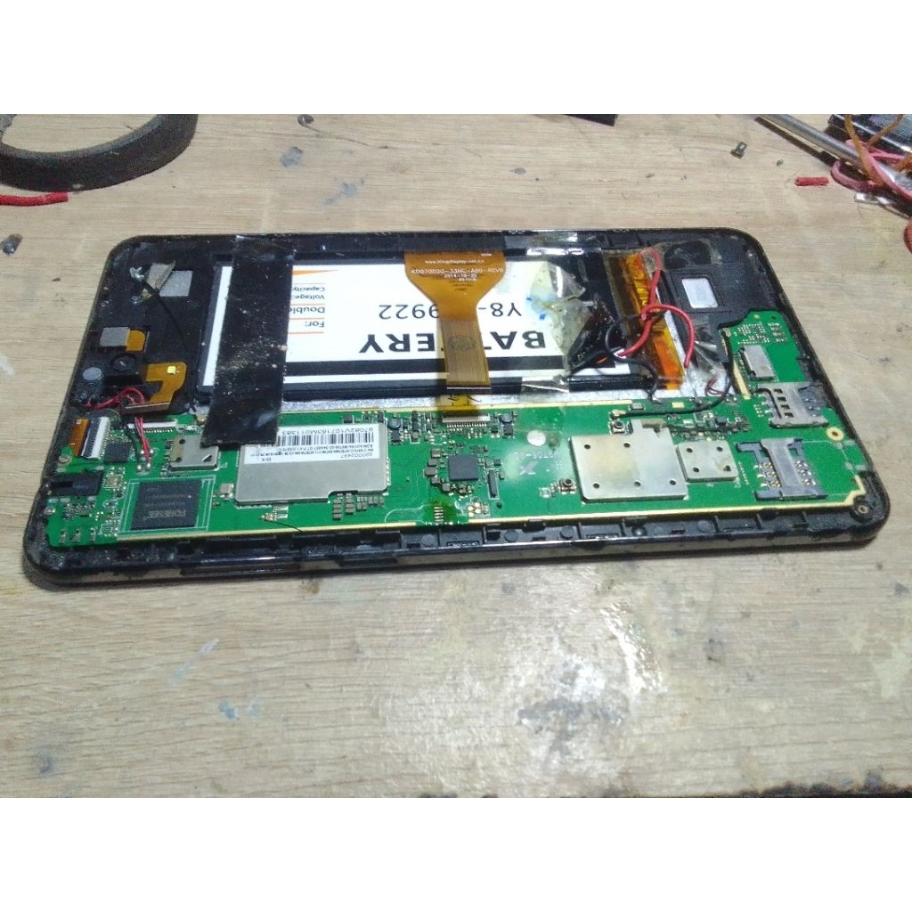 Mesin Advan tab i7 4g normal