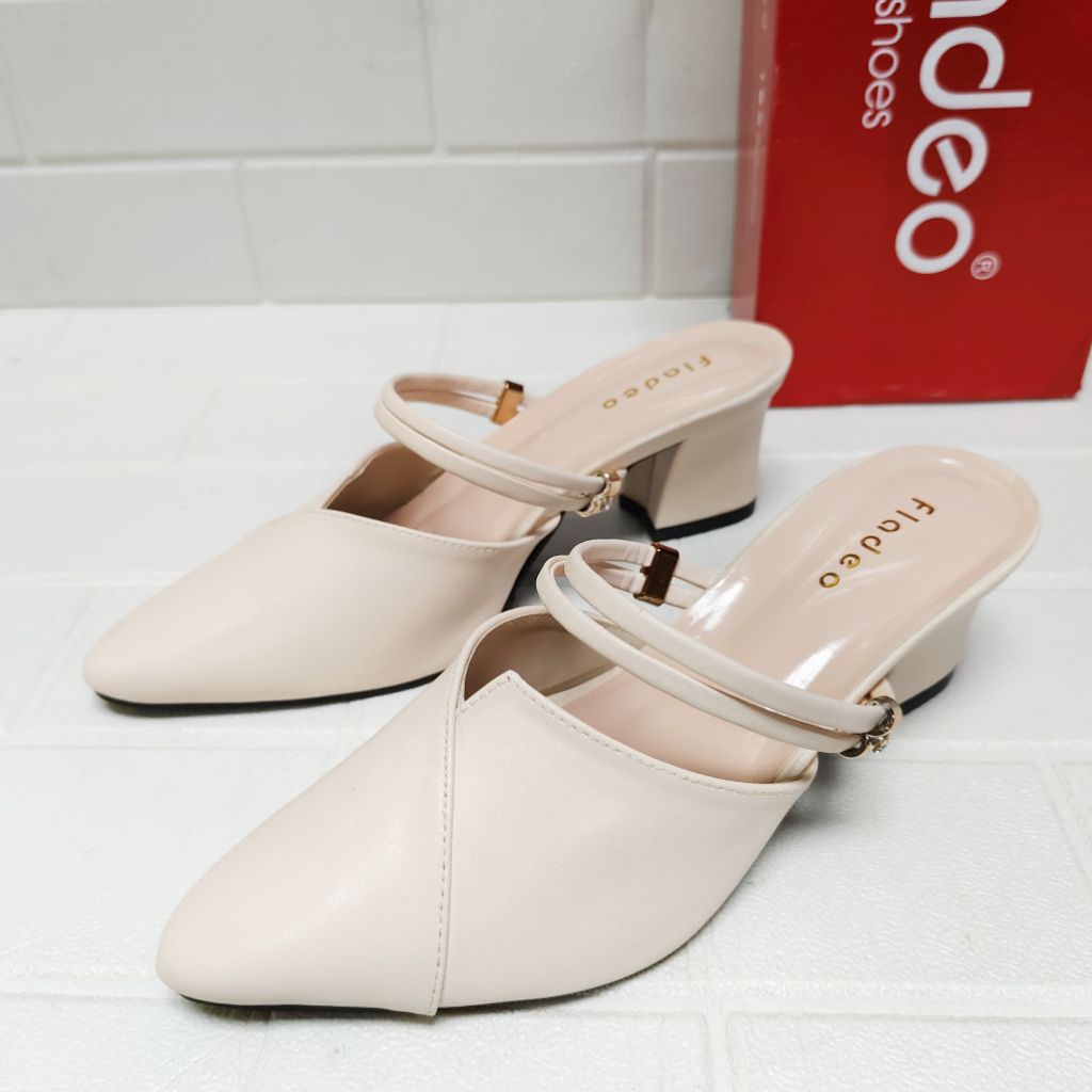 Sandal pesta wisuda kondangan bustong 9b dan 03A hak 3cm dan 5cm size 37-41 sandal wanita