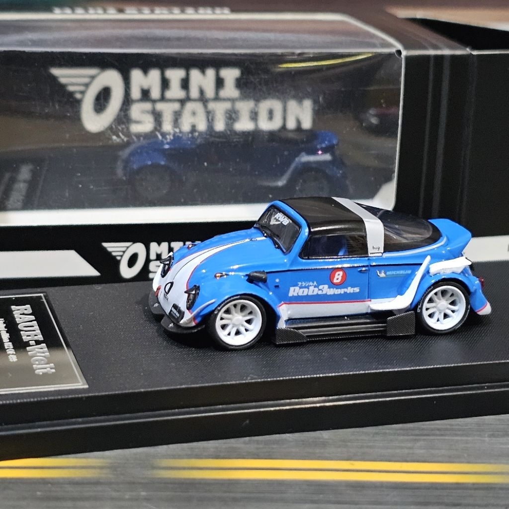 mini station beetle rwb rob3work mini scale 1:64 ghost player robert design inspire model tpc time m