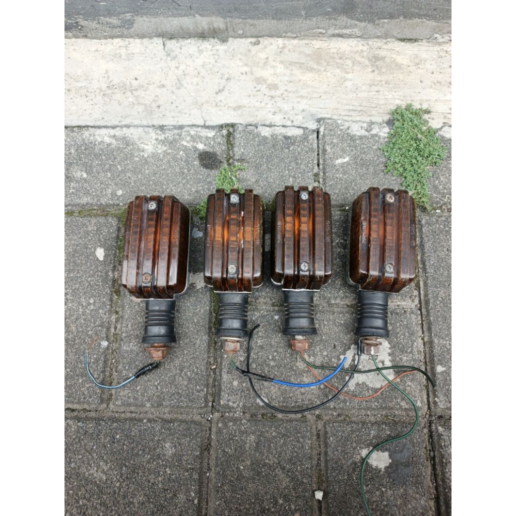 Lampu sein sen depan belakang Rx king kobra Rx king master lama original copotan