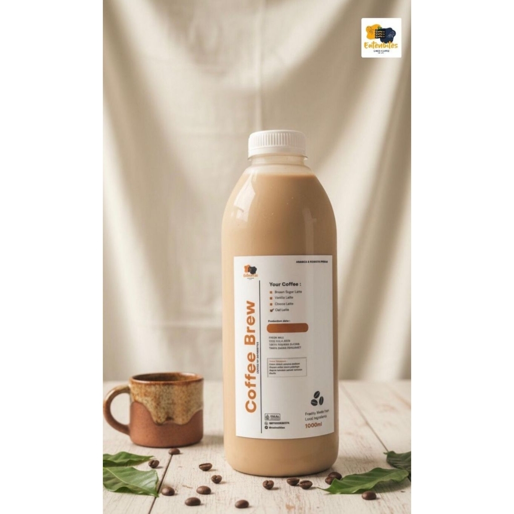 

Eatenbites - Coffee Brew Latte | BrownSugar Latte | Vanilla Latte | Choco Latte | Oat Latte