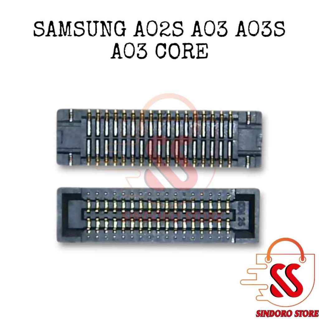 Konektor Lcd Samsung A02s A03 A03s A03s A03 Core Fpc 34 Pin Di Mesin