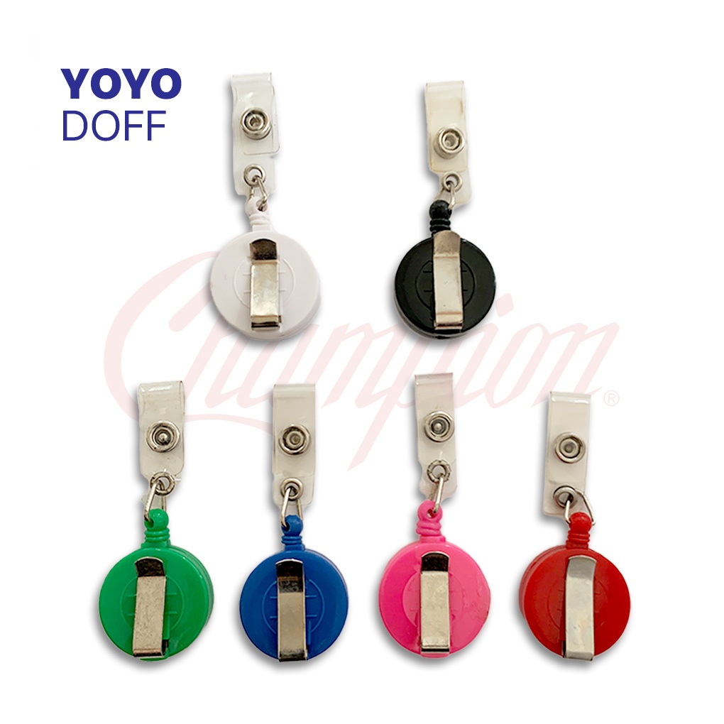 

Yoyo ID Card Holder / Tarikan Lencana – Retractable Reel