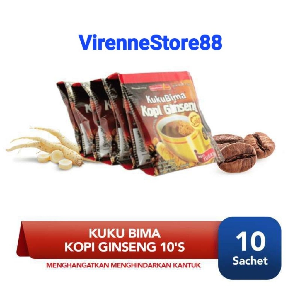 Kopi Ginseng Kukubima Sidomuncul Isi 10 Sachet